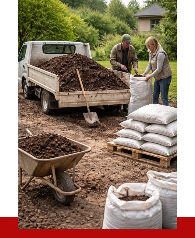 Перегной в мешках с доставкой в Черняховске от 2306 р. | ПРОНЕРУДЧрх
