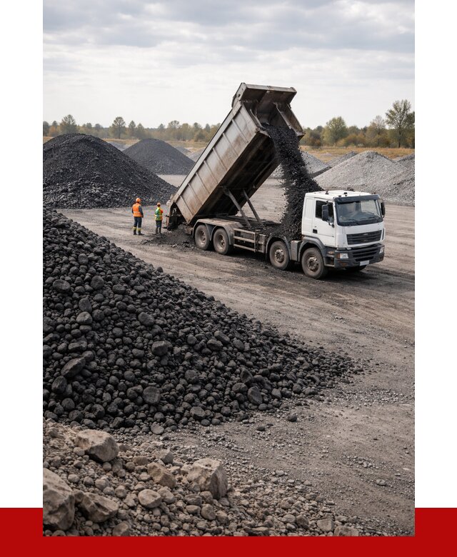 Купить уголь с доставкой в Черняховске от 6498 р. оптом | ПРОНЕРУДЧрх