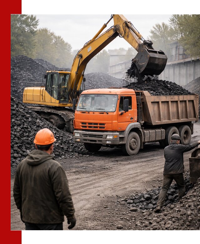 Доставка угля автотранспортом в Черняховске быстро и выгодно