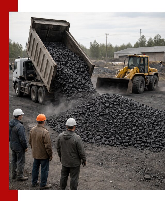 Доставка угля антрацита в Черняховске с самосвалами и погрузкой