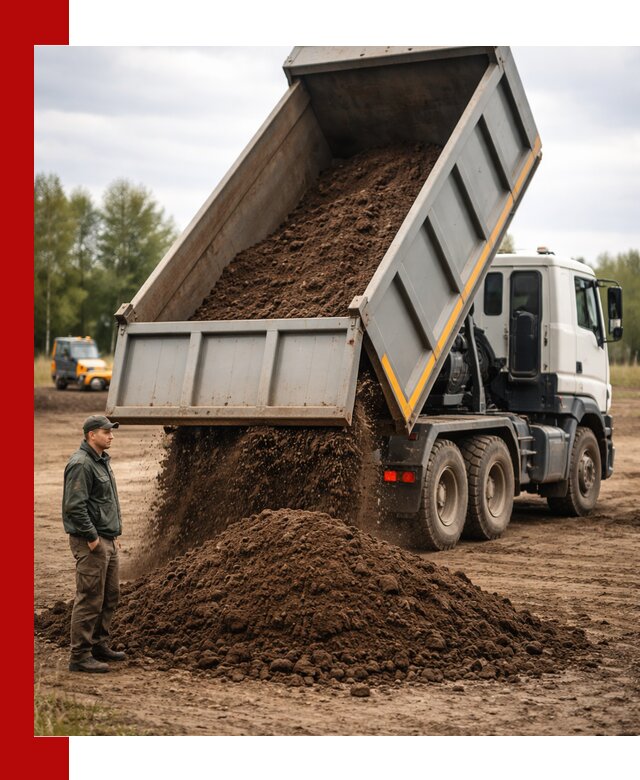 Аренда самосвала с водителем в Черняховске для сыпучих грузов и навоза
