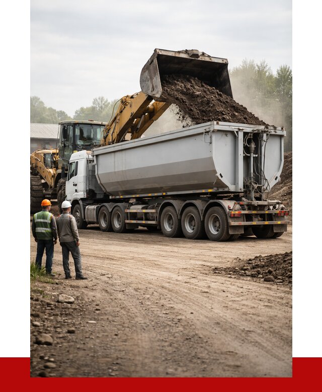 Аренда Тонар 40 тонн в Черняховске от 6812 руб. в сутки | ПРОНЕРУДЧрх