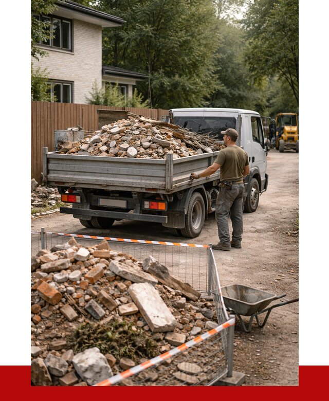 Вывоз строительного мусора с погрузкой в Черняховске от 7860 р | ПРОНЕРУДЧрх