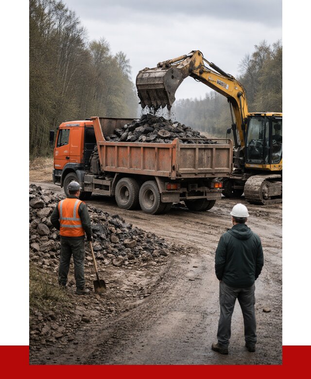 Вывоз асфальта в Черняховске от 4716 р. самосвалом ПРОНЕРУДЧрх